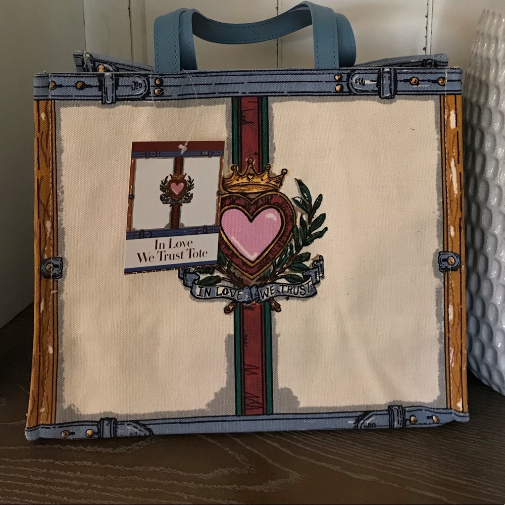 BRIGHTON In Love We Trust Tote